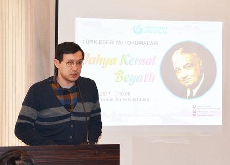 Türk şairi Yəhya Kamal müzakirə olunub  |Manera.az
