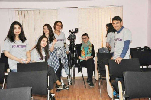 “Solution” qadın sığınacağında tədbir keçirib