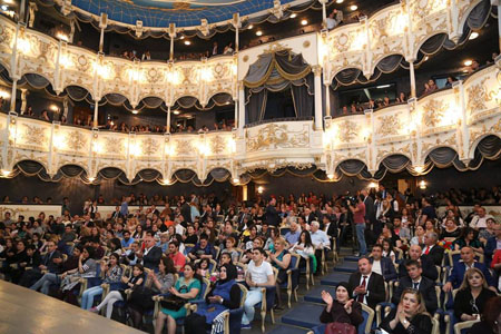 “Yunus Emre Aşka Yolculuk” adlı  tamaşa nümayiş olunub - FOTOLAR