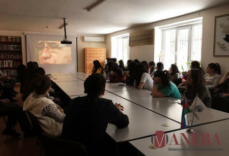 ADMİU-da “Sonsuz dəhliz” filmi nümayiş olunub