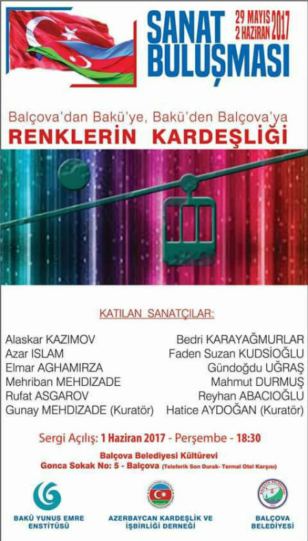 Azərbaycanlı rəssamlar Türkiyədə - Sənət görüşməsi