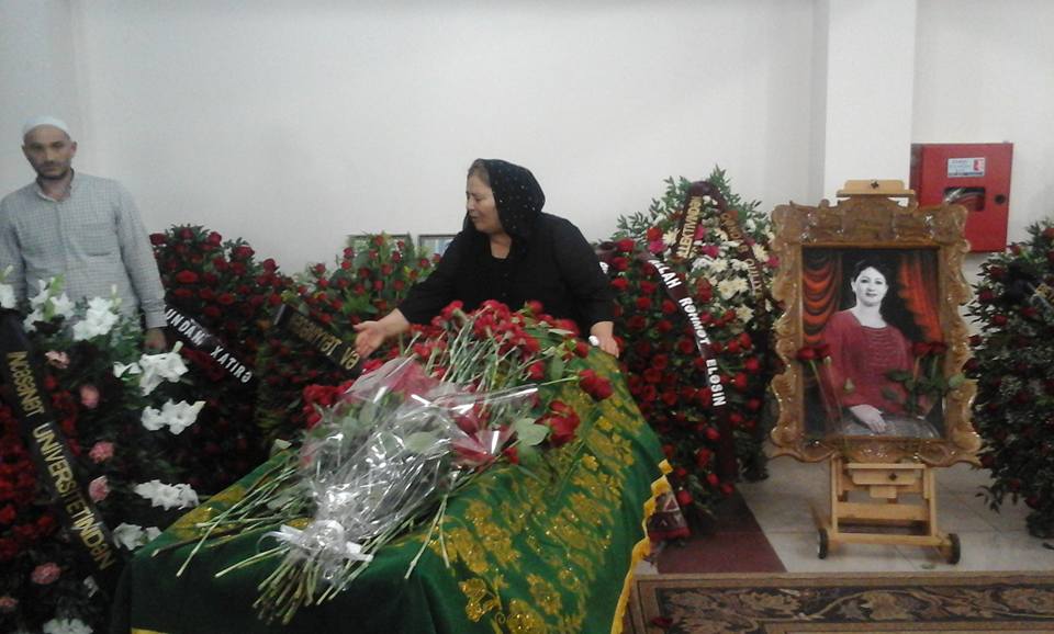 Xalq artisti Qəndab Quliyevanın vida mərasimi