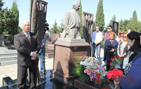 Hacıbaba Bağırovun 85 illik yubileyi qeyd olunub Hacıbaba Bağırovun 85 illik yubileyi qeyd olunub