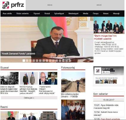 “Parafraz” saytı fəaliyyətə başladı