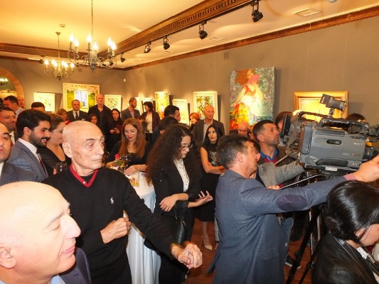 Tbilisidə gənc azərbaycanlı rəssamın fərdi sərgisi açılıb