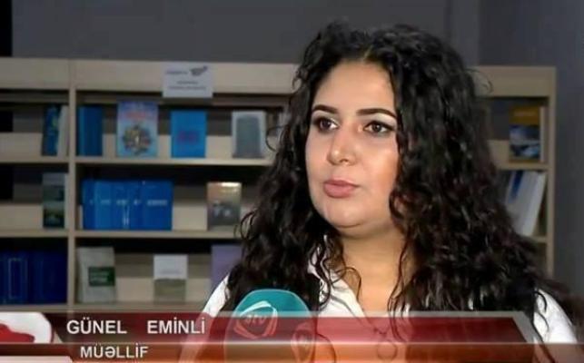 Günel Eminli "Cənnətdə payız"ı təqdim etdi Günel Eminli "Cənnətdə payız"ı təqdim etdi