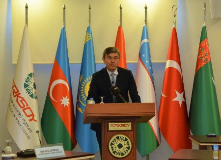 TÜRKSOY-un Ankaradakı qərargahında konfrans