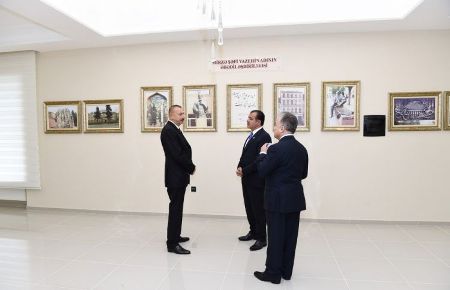 Gəncədə Mirzə Şəfi Vazeh muzeyi açıldı