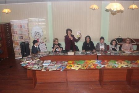 "Uşaq kitab karvanı"nın səfərləri başa çatıb