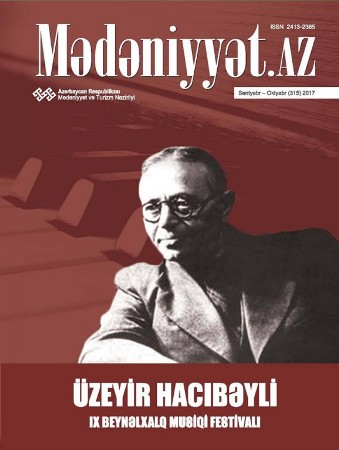  “Mədəniyyət.AZ” jurnalının yeni sayı