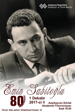 Emin Sabitoğlunun 80 illiyi qeyd ediləcək Emin Sabitoğlunun 80 illiyi qeyd ediləcək
