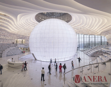 Çində unikal kitabxana açıldı