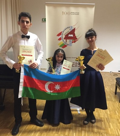 Pianoçularımız beynəlxalq müsabiqədə uğur qazanıb