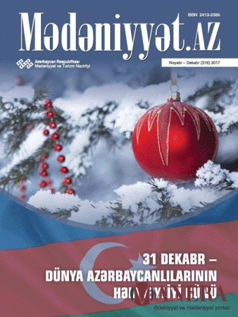 Mədəniyyət.az jurnalının builki son nömrəsi Mədəniyyət.az jurnalının builki son nömrəsi