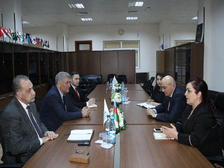 Türkiyəli professor Bilik Fondunda olub