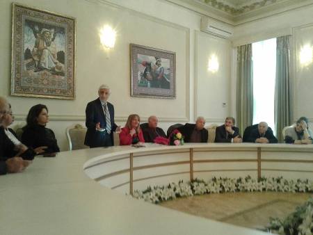 Əliağa Kürçaylının 90 illiyi Yazıçılar Birliyində qeyd edilib