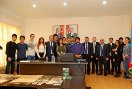 Cumhuriyyətin 100 illiyi münasibətilə sərgi - mühazirə