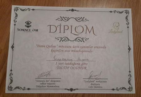 Əsrin qadını - Sonaxanım Əzizova Əsrin qadını - Sonaxanım Əzizova