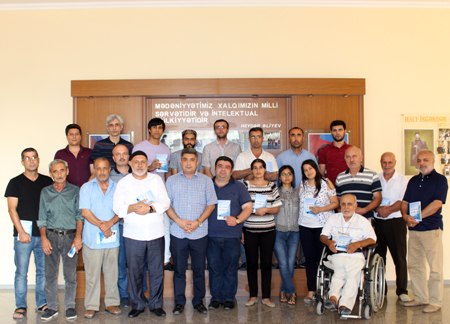 Gənc yazarın kitabı təqdim edilib