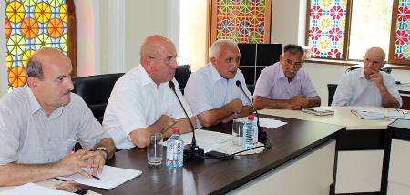 Regionun ədəbi məclis üzvləri bir araya gəlib Regionun ədəbi məclis üzvləri bir araya gəlib