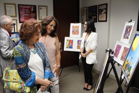 Los-Ancelesdə gənc rəssamlarımızın sərgisi açılıb