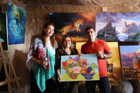 Kapadokyada azərbaycanlı rəssamların sərgisi 