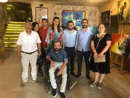 Kapadokyada azərbaycanlı rəssamların sərgisi 