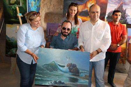 Kapadokyada azərbaycanlı rəssamların sərgisi 