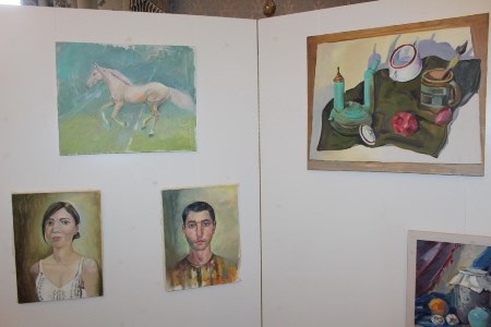 Tbilisidə gənc azərbaycanlı rəssamın sərgisi açılıb