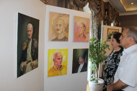 Tbilisidə gənc azərbaycanlı rəssamın sərgisi açılıb