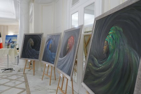 Parisdə azərbaycanlı gənc rəssamın fərdi sərgisi açılıb Parisdə azərbaycanlı gənc rəssamın fərdi sərgisi açılıb