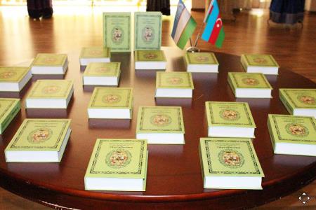 “Şərəfnamə” özbək dilində çap edilib