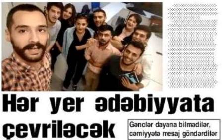 Ədəbi cameəni bürüyən yeni trend: Hər yer ədəbiyyat Ədəbi cameəni bürüyən yeni trend: Hər yer ədəbiyyat