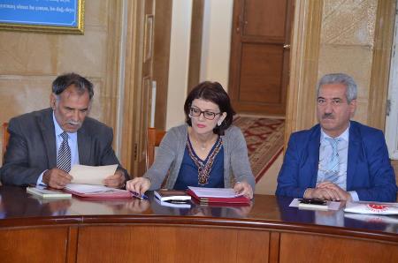 Şabranda İbrahim İlyaslı ilə görüş keçirilib