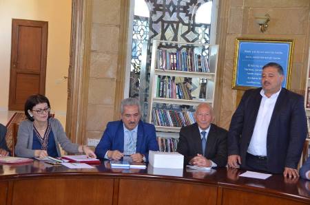 Şabranda İbrahim İlyaslı ilə görüş keçirilib