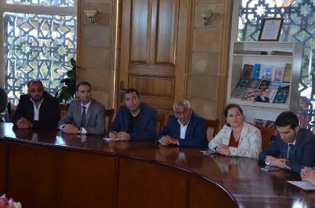 Şabranda İbrahim İlyaslı ilə görüş keçirilib