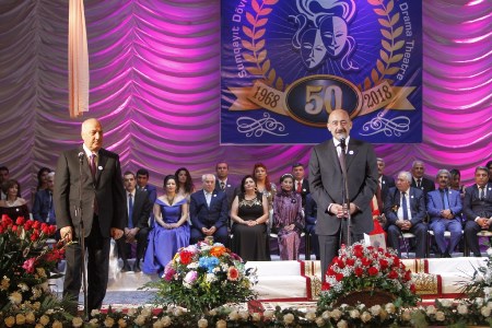 Sumqayıt Teatrının 50 illik yubileyi qeyd edilib