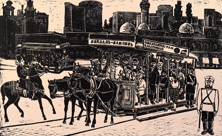 Ələkbər Rzaquliyevin əsərləri sərgilənib Ələkbər Rzaquliyevin əsərləri sərgilənib