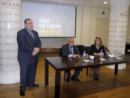 "Kino və Zaman" kitabının təqdimatı olub "Kino və Zaman" kitabının təqdimatı olub