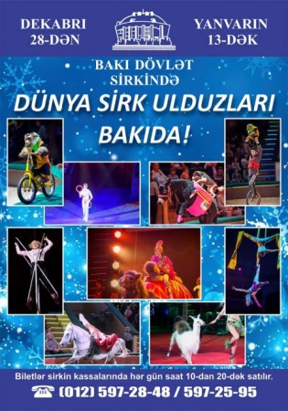 Dünya ulduzları Bakıya gələcək