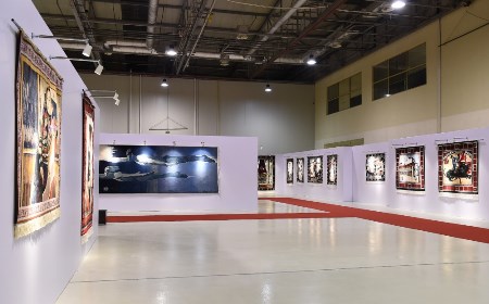 Tahir Salahovun yubiley sərgisi açılıb