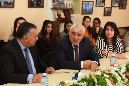 Azərbaycan Dillər Universitetində Azər Turanla görüş