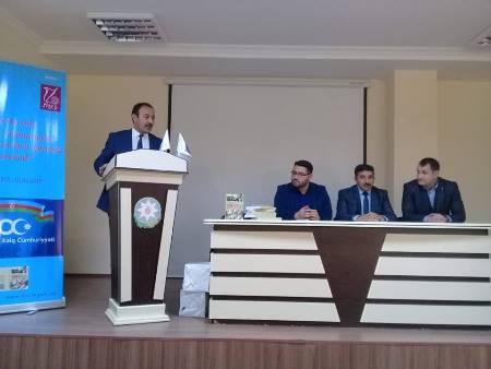Gəncədə "Cümhuriyyət - anılar və anlar" kitabının təqdimatı keçirilib