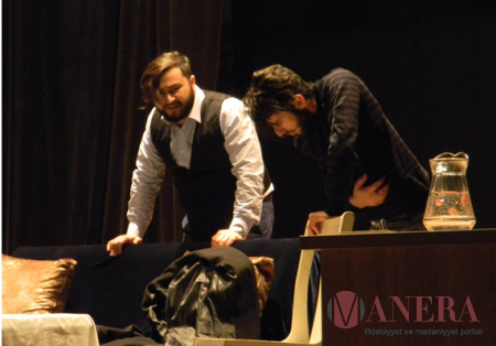 Azərbaycanlı gənclər Tbilisidə gürcü dilində tamaşa təqdim edib Azərbaycanlı gənclər Tbilisidə gürcü dilində tamaşa təqdim edib