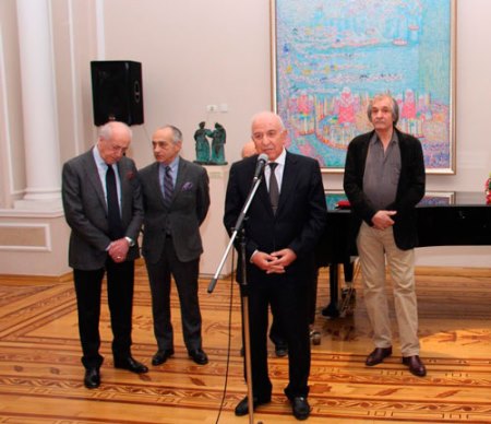 Əməkdar rəssamın yubiley sərgisi açılıb Əməkdar rəssamın yubiley sərgisi açılıb