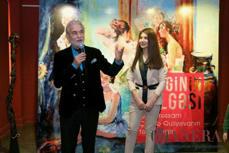 Gənc rəssamın sərgisi açılıb