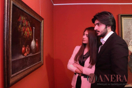 Gənc rəssamın sərgisi açılıb