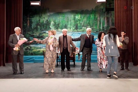 Lənkəran teatrında yeni tamaşanın premyerası olub