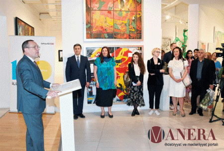 Latviyalı qadın rəssamın sərgisi Bakıda Latviyalı qadın rəssamın sərgisi Bakıda