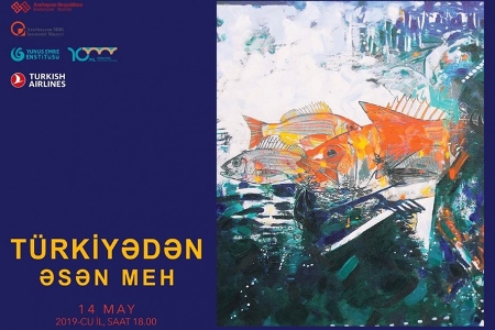 Türk rəssamların əsərləri sərgilənəcək